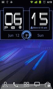 download Honeycomb Weather Clock Widget apk